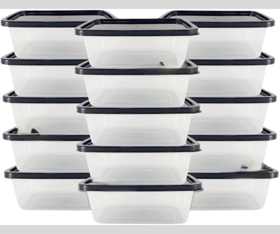 Conjunto Kit 10 Potes 500ml BPA Free: A Solução Inteligente Para Suas Marmitas Fitness